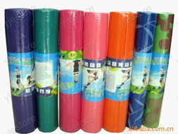 印花瑜伽墊價格及選購指南 家用健身器材的明智之選