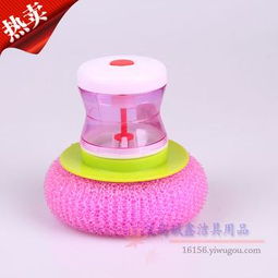 創(chuàng)意按壓式不粘油鍋刷 懶人廚房的潔凈新體驗(yàn)