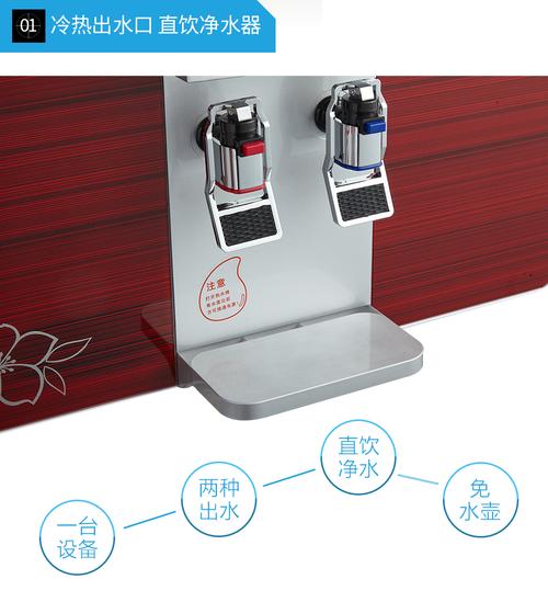直飲反滲透凈水機雙出水f02 經(jīng)典紅 免費安裝